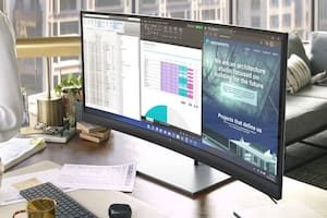 HP presentó un monitor curvo ultraancho de 49 pulgadas