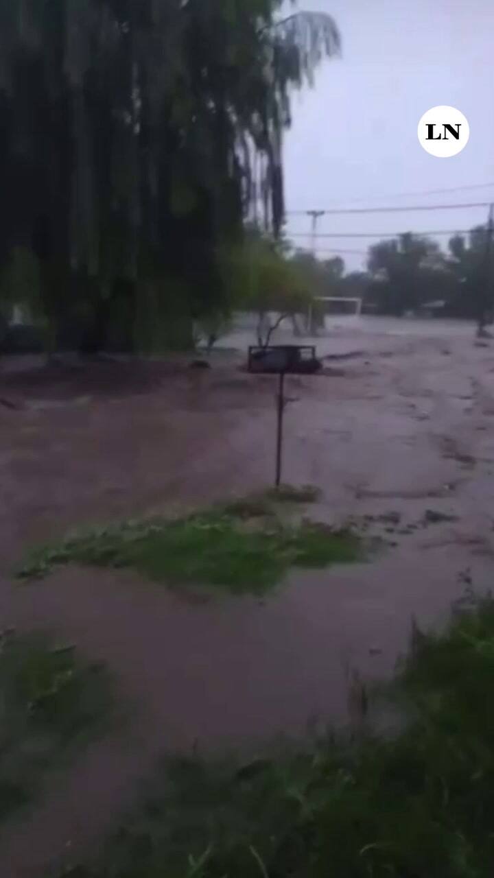 Bahía Blanca bajo el agua: impactantes imágenes del temporal