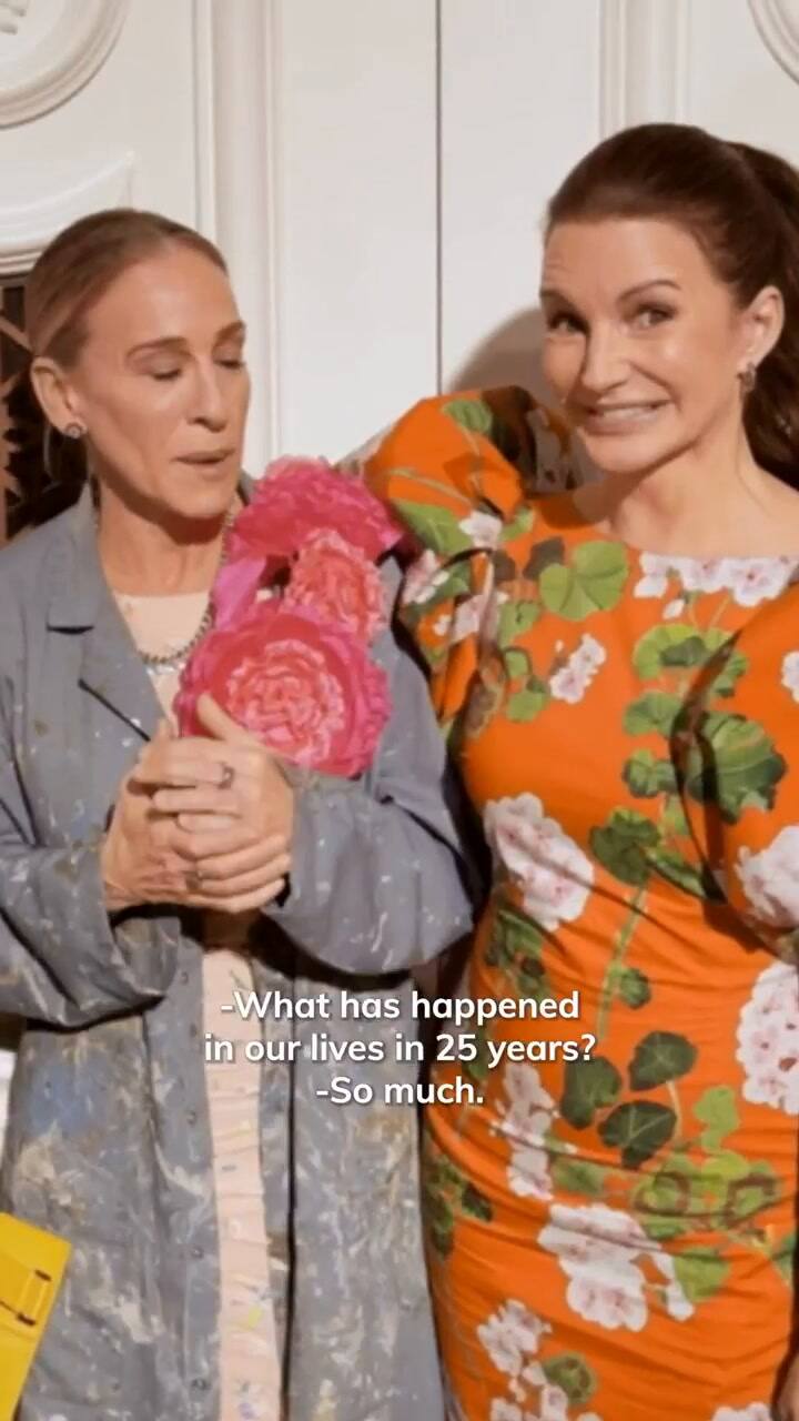 Las protagonistas de Sex and the City festejaron los 25 años de la serie