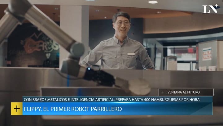 Ventana al futuro: Flippy, el primer robot parrillero