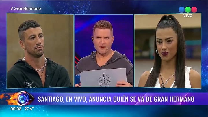 Giuliano abandono la casa de Gran Hermano