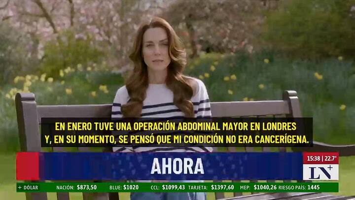 Kate Middleron revelo que tiene cancer