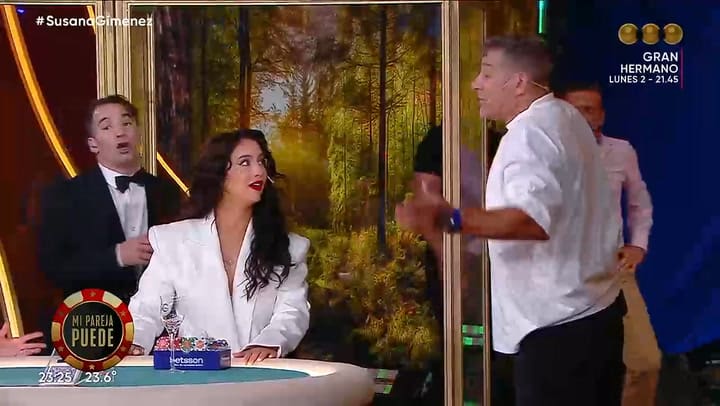 El altercado entre el Turco Garcia y Nazareno Mottola en el programa de Susana Gimenez