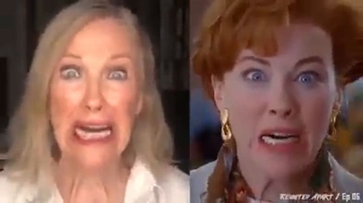 Catherine O'Hara recrea una escena icónica