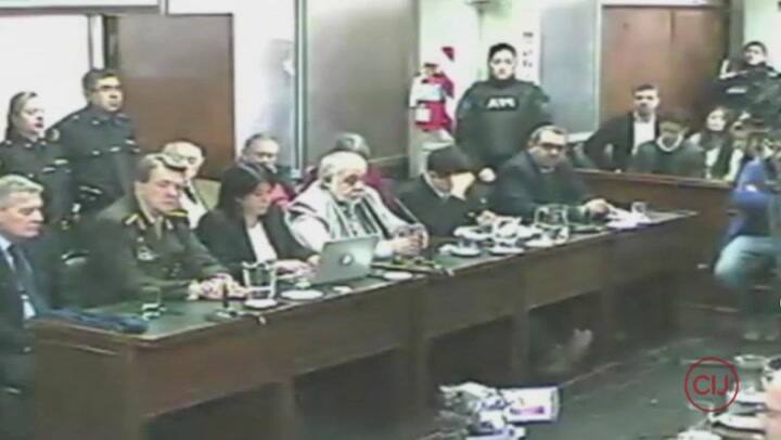 Milani fue absuelto en el juicio de lesa humanidad que se le siguió en La Rioja - Fuente: télam