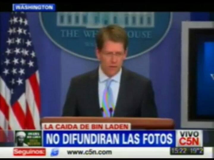EEUU anuncia que no difundirá fotos de Ben Laden (C5N)