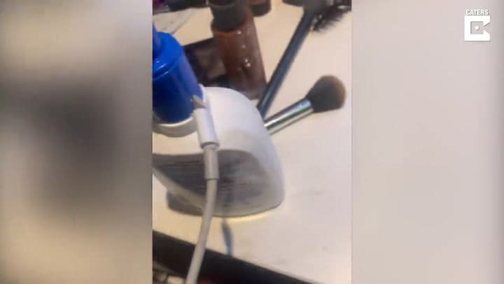 Phone Charger Exploded And Spark Flew In Student's Eye