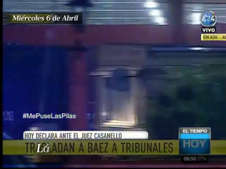 El desfile en Comodoro Py, día a día