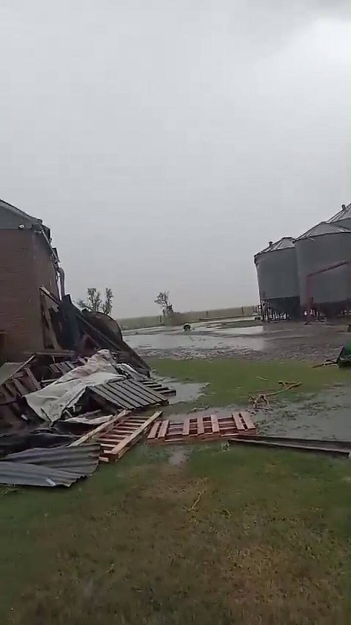Fuerte temporal en Ordóñez