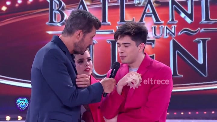 La coreo fallida de Sofi Morandi y Julián Serrano - Fuente: Eltrece