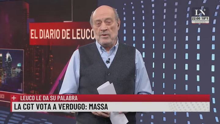 La Cgt Vota A Verdugo Massa; Leuco Le Da Su Palabra