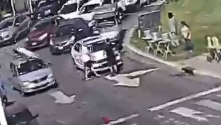 Video asesinato en Acceso Oeste