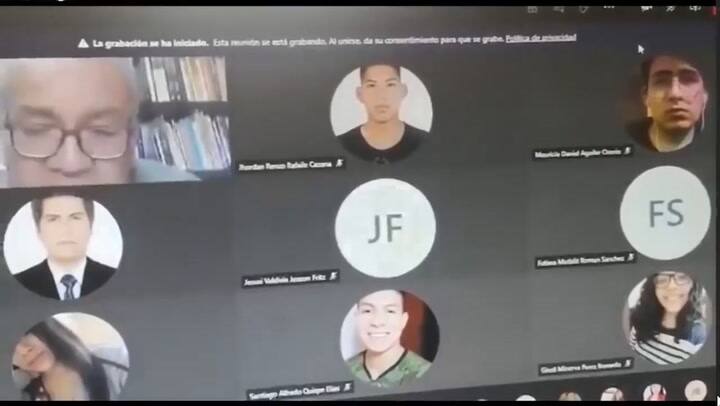 Coronavirus. 'Ya me harté, me largo': la insólita renuncia en vivo de un profesor de Derecho