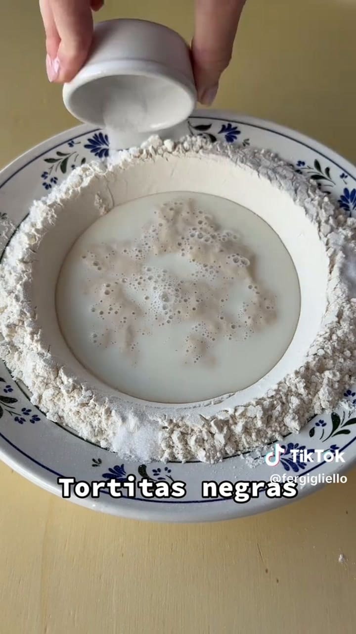 Receta de las tortas negras sin manteca