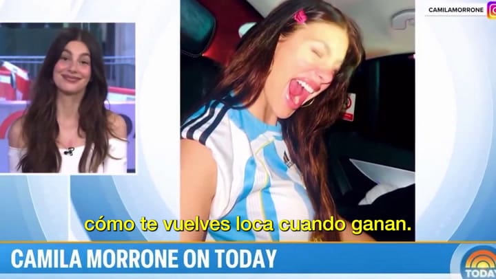 Camila Morrone reveló su fanatismo por Messi y la promesa que piensa cumplir en el Mundial