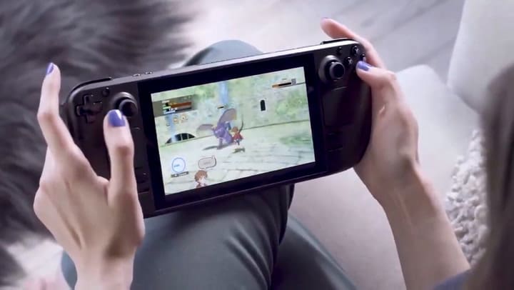 Esta es Steam Deck, la consola de videojuegos de mano hecha por Valve