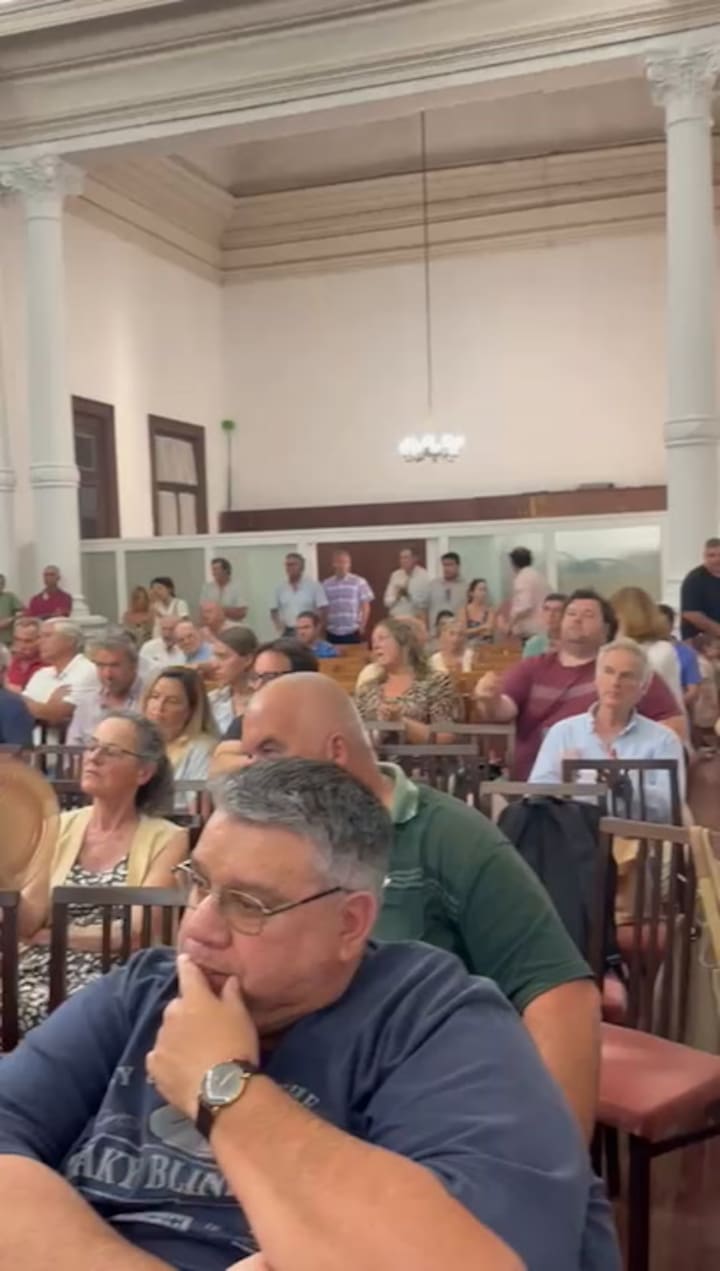 Los productores asistieron a la sesión del Concejo Deliberante