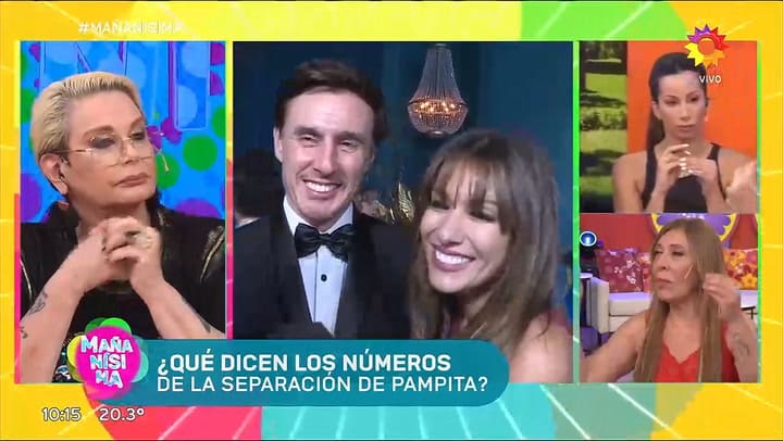Pitty la numerologa hablo de la separacion de Pampita y Moritan