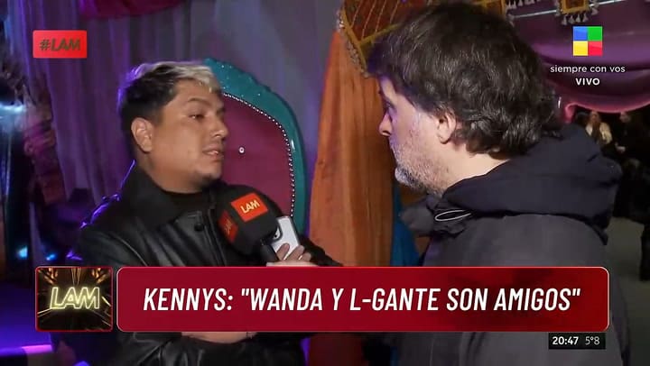 Kennys Palacios hablo de la separacion de Wanda Nara