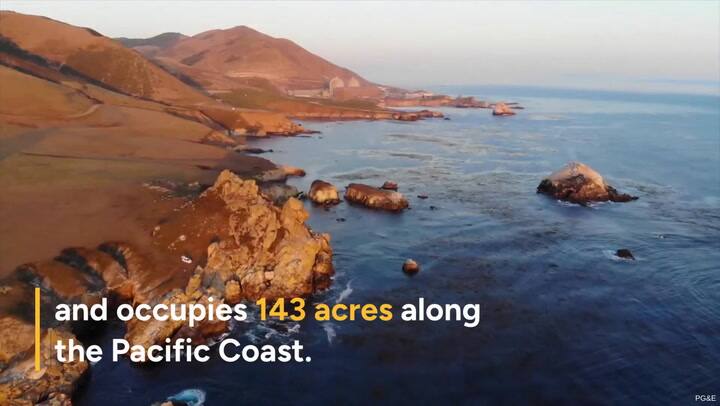 Así se ve la planta Diablo Canyon en California