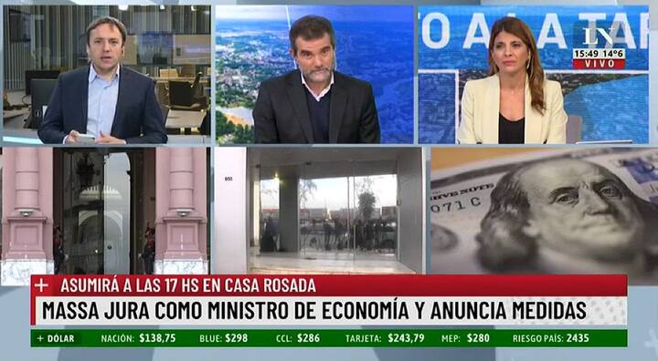 El análisis de José del Río en la previa de la asunción de Massa