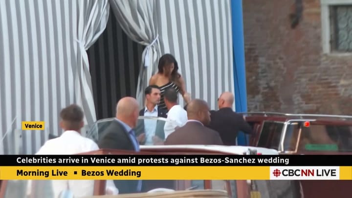 Las celebridades que ya están en Venecia para la boda de Jeff Bezos y Lauren Sánchez