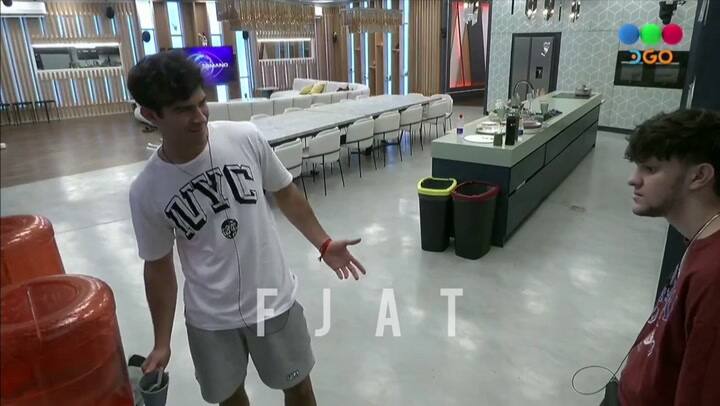 Filtran el video donde Nicolás afirma que Pancho estuvo con Furia en la casa de Gran Hermano