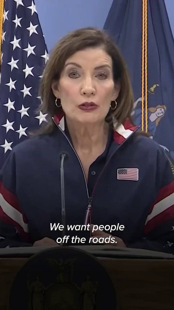 El mensaje de Hochul para Nueva York por la tormenta invernal