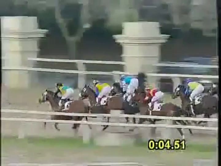 Pablo falero en el Estrellas Classic de 2012, con Expressive Halo