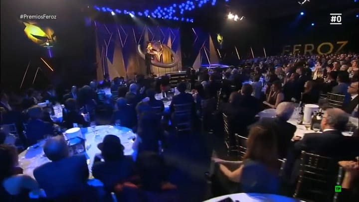 El homenaje a Chicho Ibáñez Serrador en los premios Feroz 2017 - Fuente YouTube