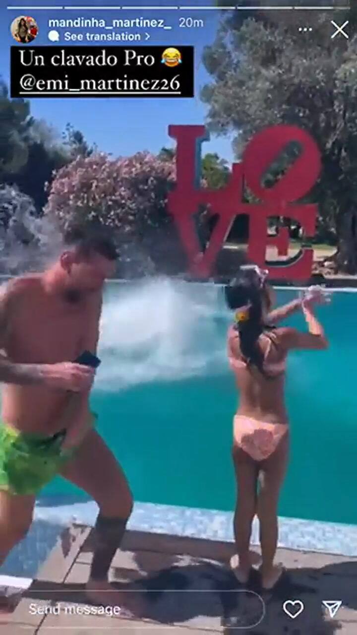 El clavado del Dibu Martínez que despertó la reacción de Lionel Messi