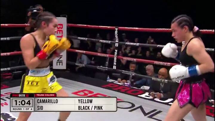 Isis Sio quedó fuera de combate en el primer round