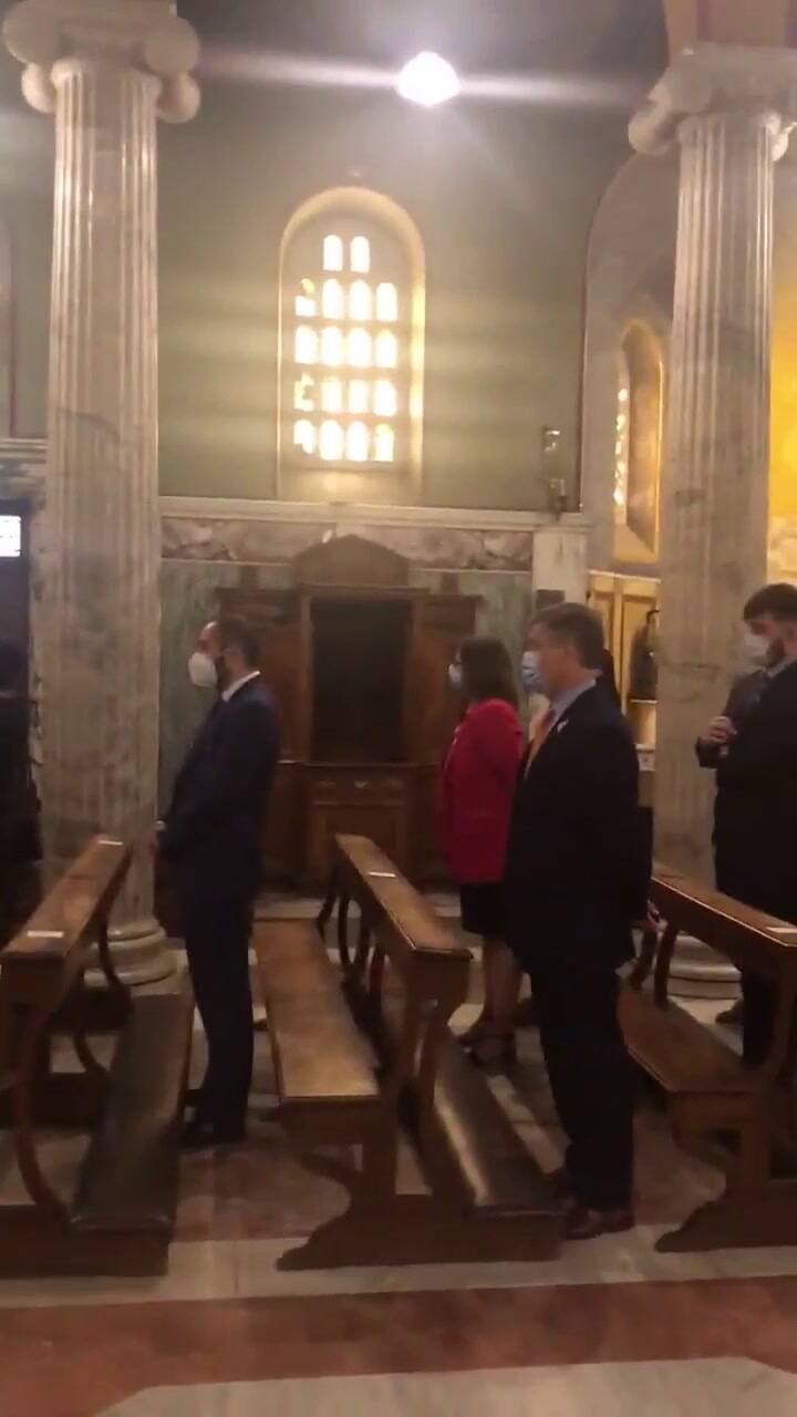 María Fernanda Silva, en su primera actividad oficial: misa por el aniversario del 25 de Mayo