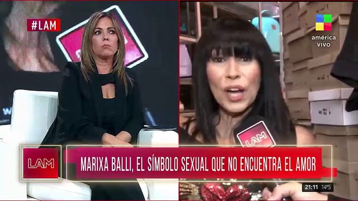 Marixa Balli habló de la supuesta relación entre Wanda Nara y L-Gante y fue lapidaria