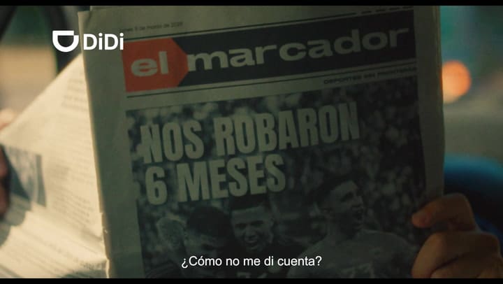La campaña de DiDi con Jero Freixas como protagonista