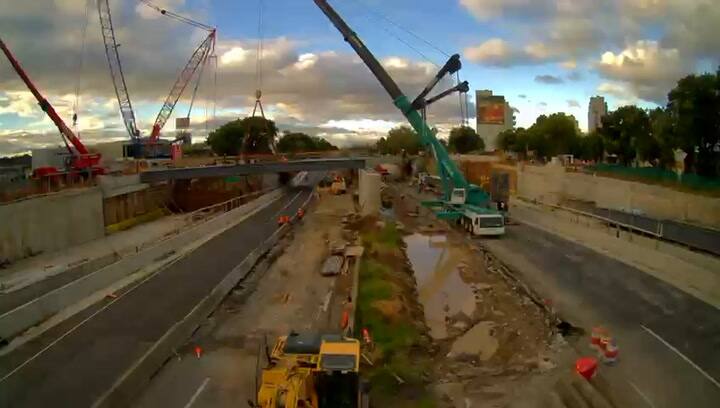 Así fueron los trabajos en la Dellepiane durante el fin de semana largo