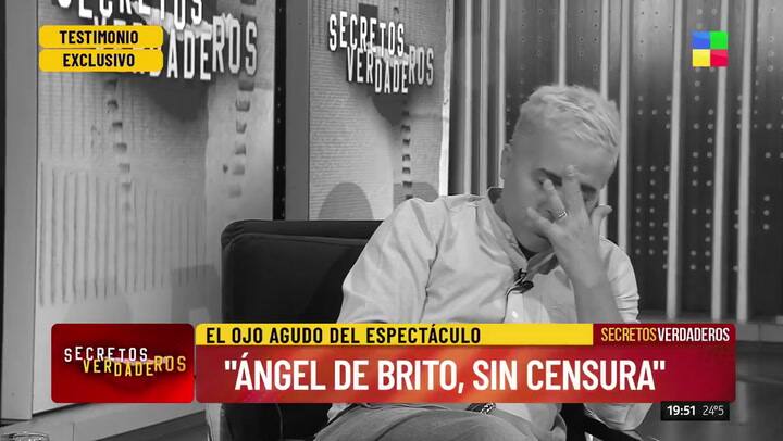 El periodista se abrió ante las preguntas de Luis Ventura