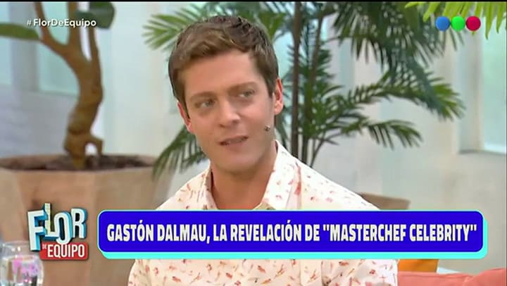 Gastón Dalmau contó como fue convocado para participar en MasterChef Celebrity - Fuente: Telefe