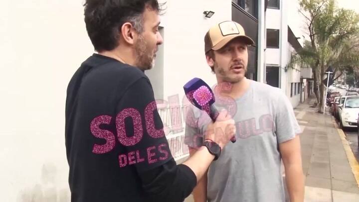 Benjamín Vicuña habló con Socios del Espectáculos sobre las declaraciones de Pampita