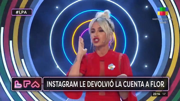 Florencia Peña sobre la censura