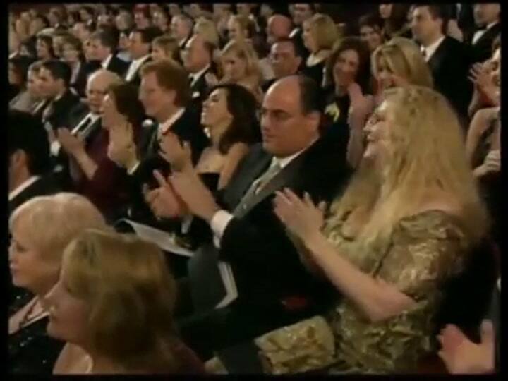 Jorge Drexler en la entrega de los Oscar 2005