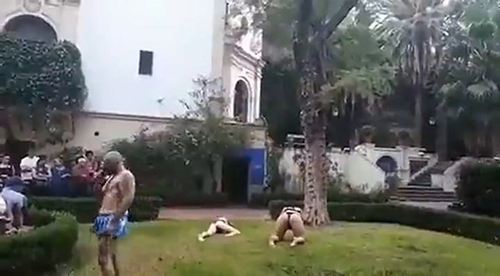 El grupo Ópera Periférica en el Museo Fernández Blanco