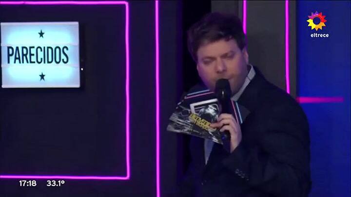 La doble de Carolina 'Pampita' Ardohain en Bienvenidos a bordo (eltrece)