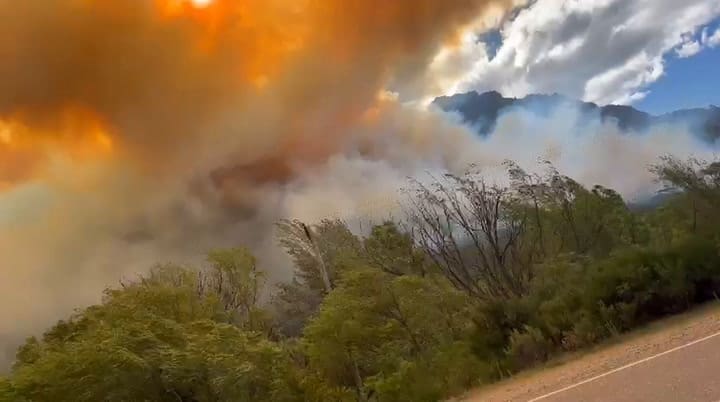 Incendios en Río Negro