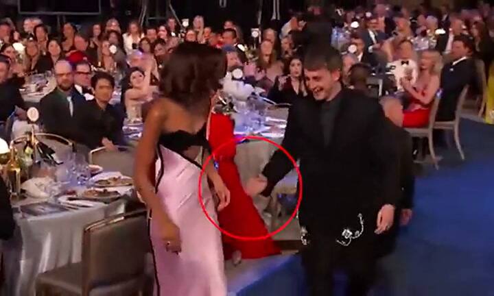 Zendaya rechazó el gesto de Paul Mescal antes de subir al escenario