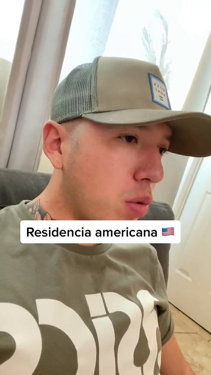 Un tiktoker contó cómo fue el trámite de la residencia americana para su esposa
