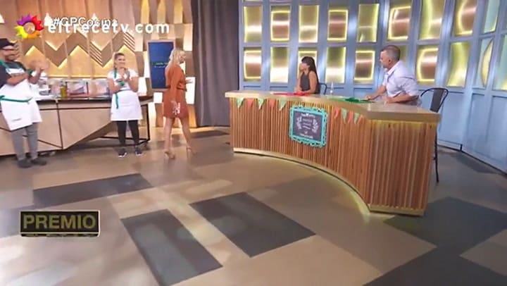 El Gran Premio de la Cocina con Carina Zampini y Christian Petersen - Fuente: eltrece TV