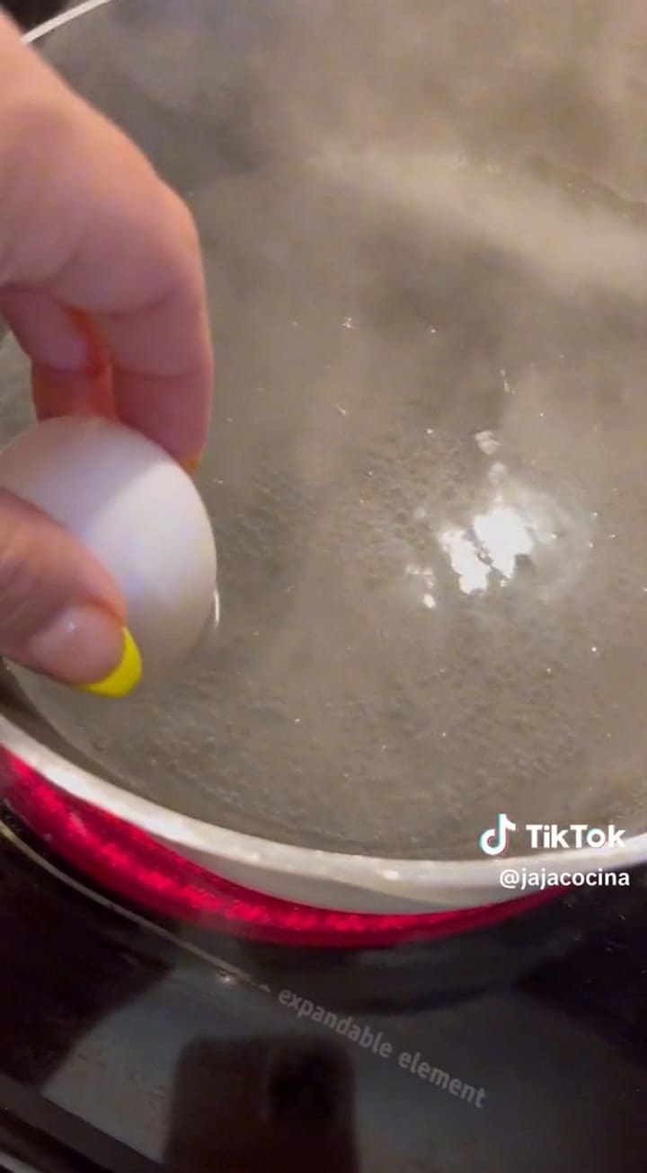 Truco para preparar un huevo duro perfecto