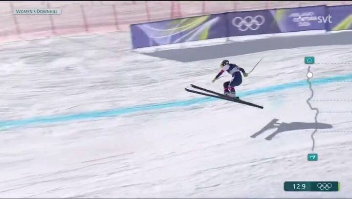 La impactante caída de Lindsey