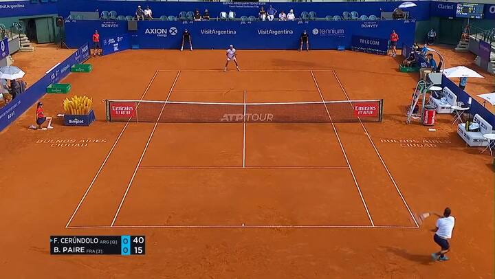 Benoit Paire se despidió del Argentina Open con una actuación escandalosa